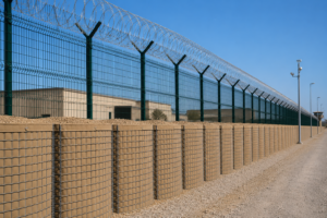 Integrating Blast Walls and Mesh Systems Against Perimeter Threats