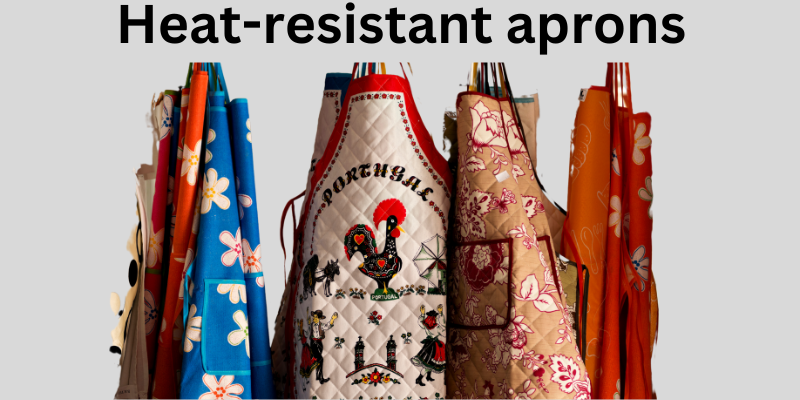 Heat resistant aprons Heat-resistant aprons