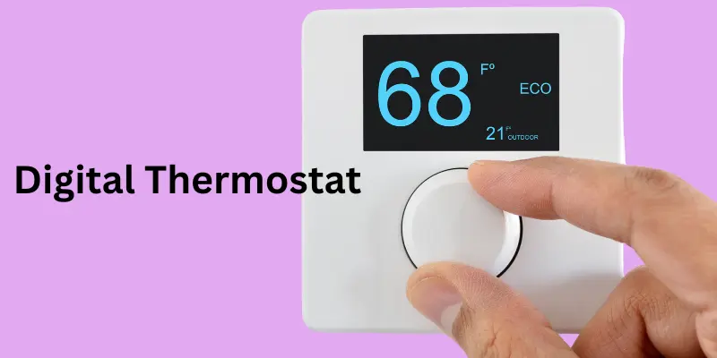 digital thermostat set to work Digital Thermostat set to work