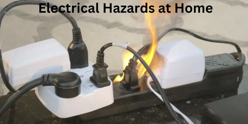 Electrical hazards at home overloading circuits