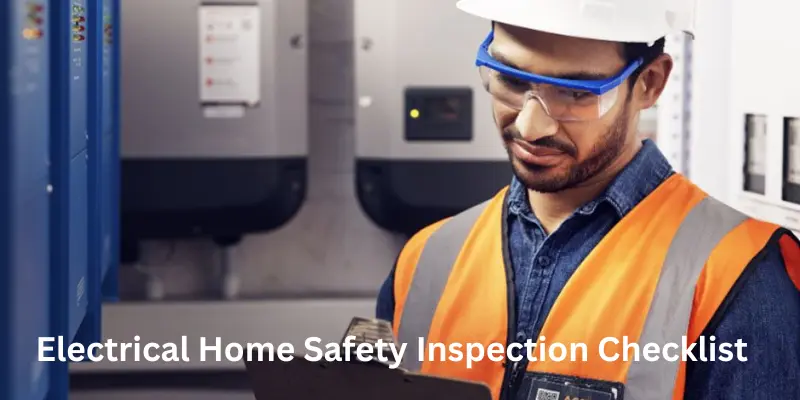 Electrical home safety inspection checklist for homeowners