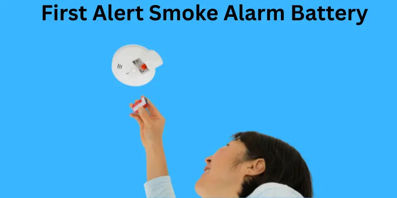 First Alert Smoke Alarm Battery Change