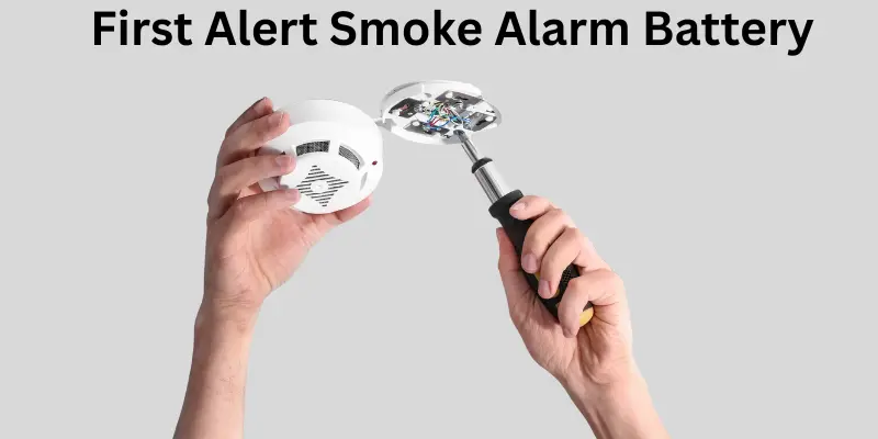 First Alert Smoke Alarm Battery Changing