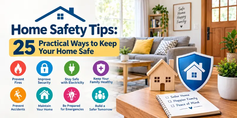 25 practical home safety tips for a safer household