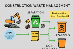 How to Manage Construction Waste Safely and Efficiently