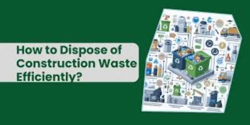 How to manage construction waste safely on site