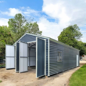 20’ x 30’ Metal Garage Shed: Industrial Storage for Canadian Logistics Operations