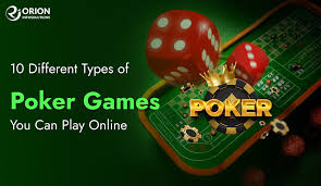 Understanding the Different Types of Online Poker Games at MM88