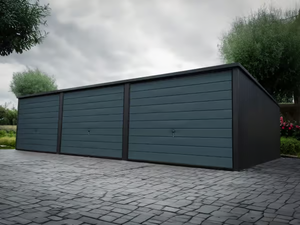 Three Car Metal Garage: The Ideal Solution by Metal Garage Ltd