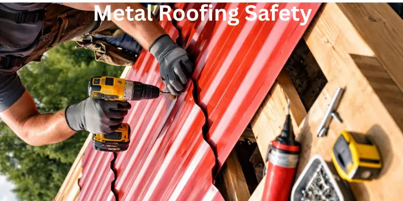 Metal roofing safety