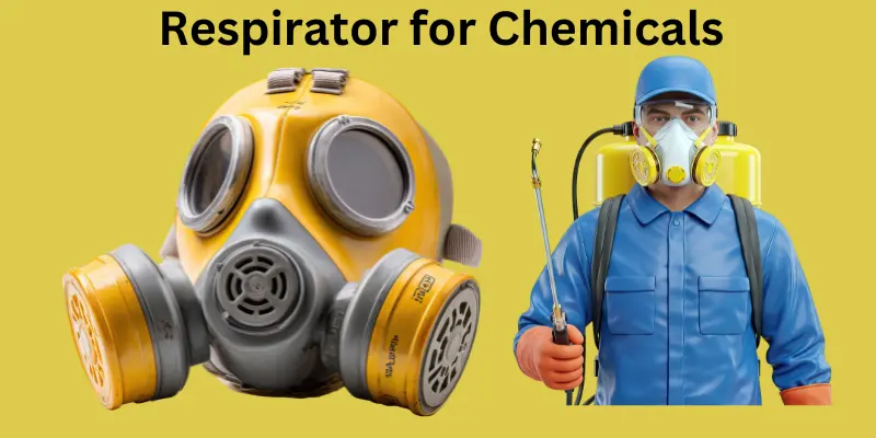 Respirator for chemicals use