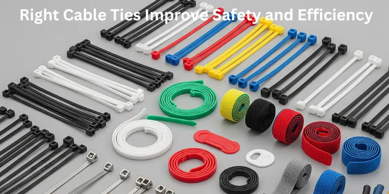 Right cable ties improve safety and efficiency
