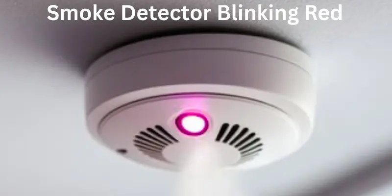 smoke detector blinking Redish Smoke Detector Blinking Redish