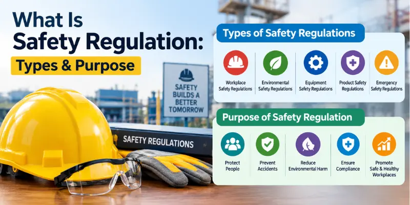 Types and purpose of safety regulations for workplaces and businesses