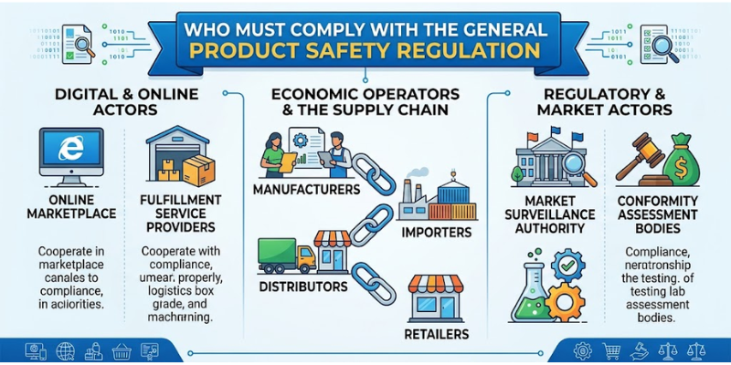 Businesses and sellers that must comply with General Product Safety Regulation