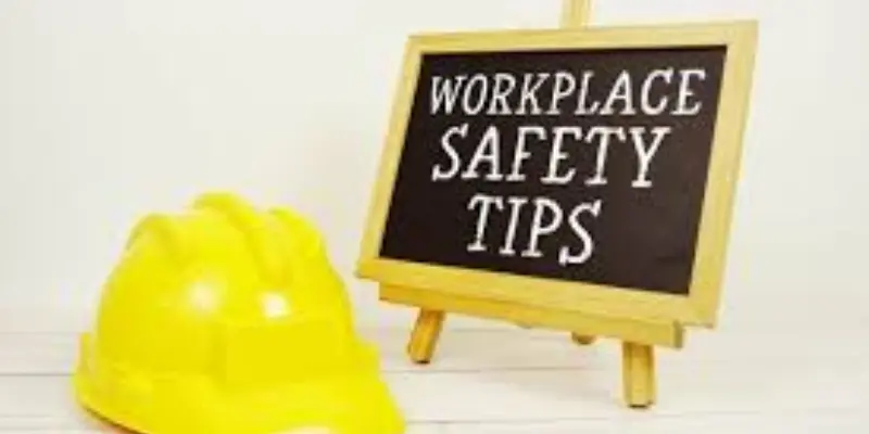 Work place safety tips.